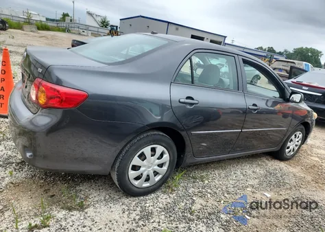 2010 Toyota Corolla Base from USA, damaged, VIN 1NXBU4EE1AZ209245